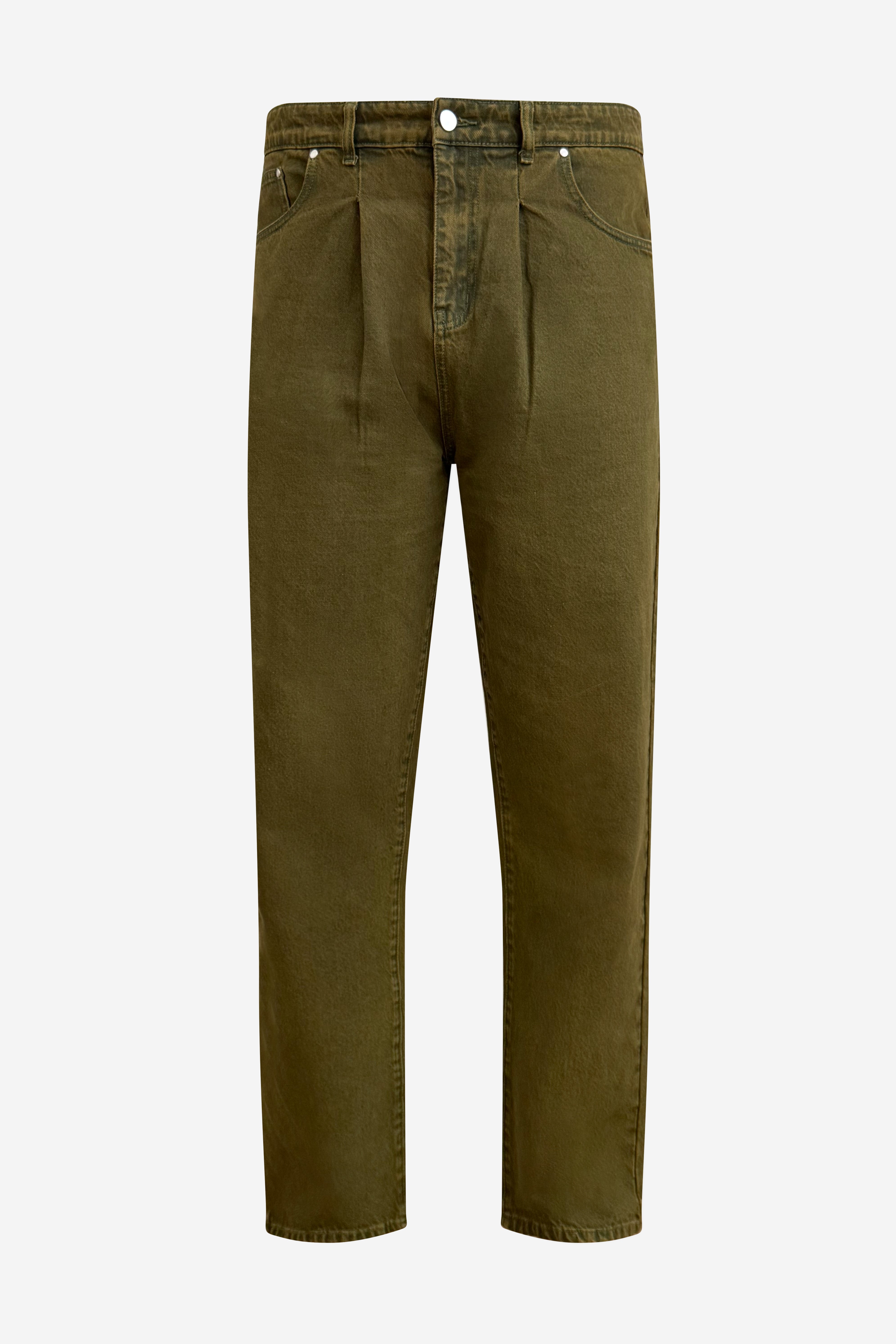 Pleated Core Jeans