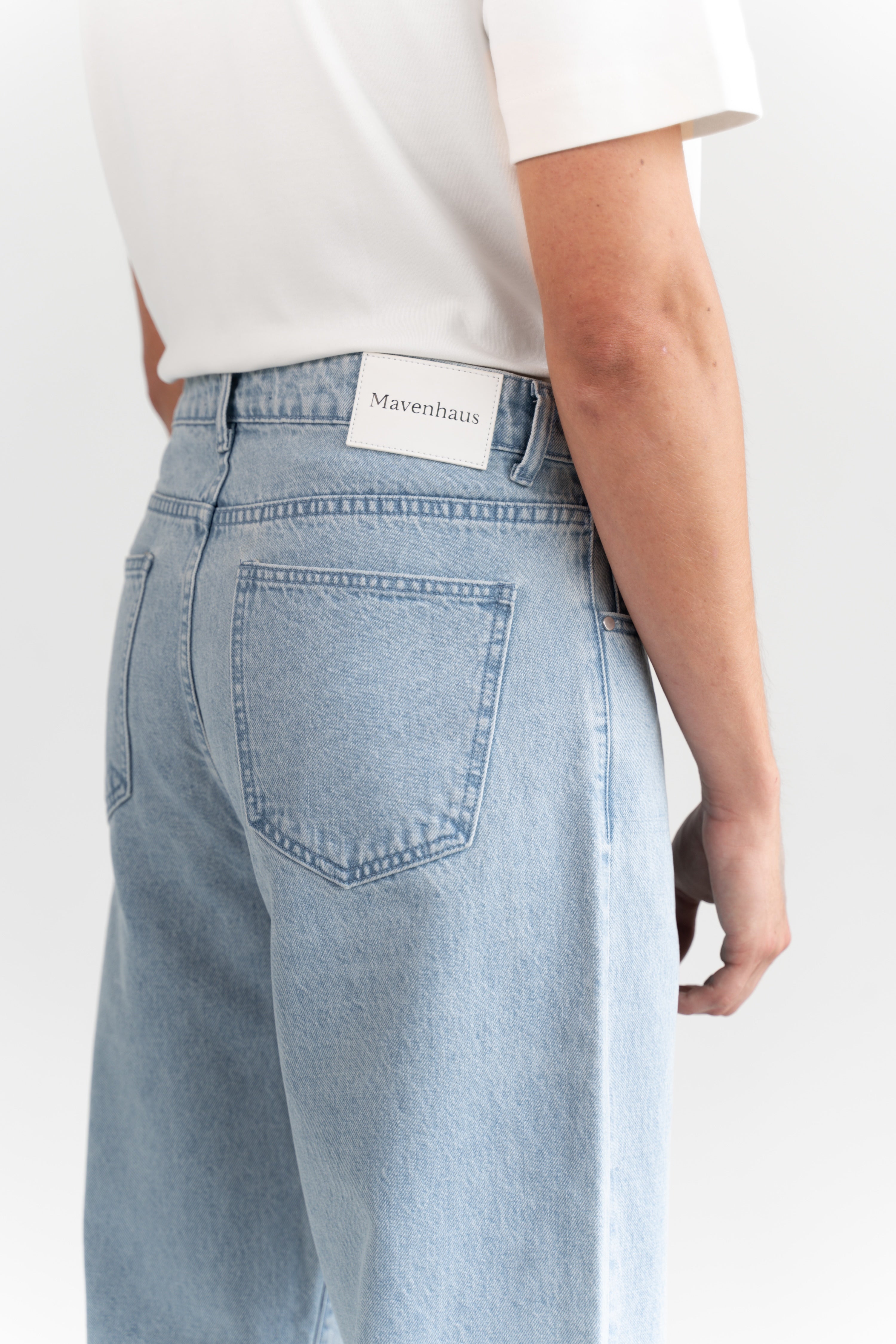 Pleated Core Jeans